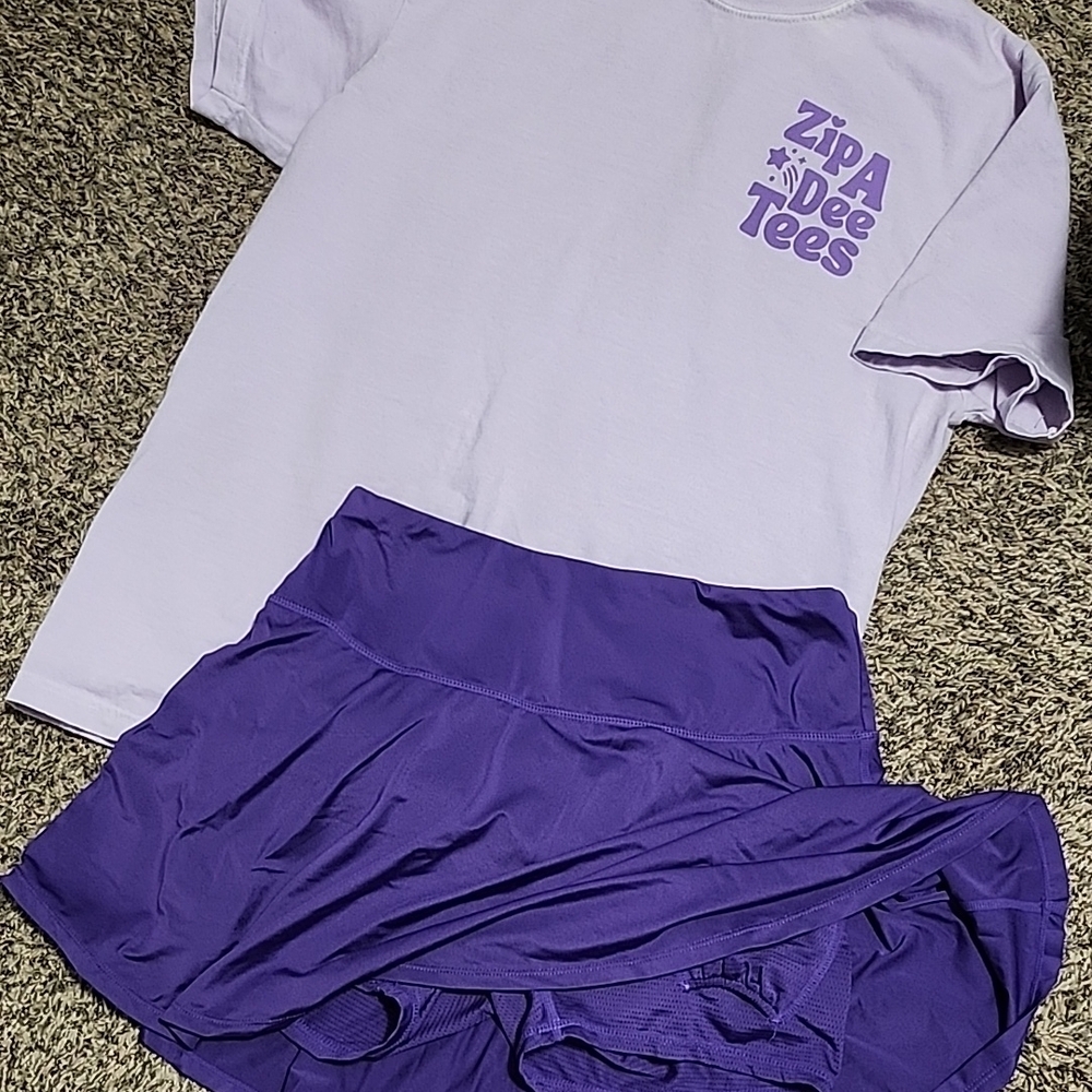 ZipADee Tee & Skort